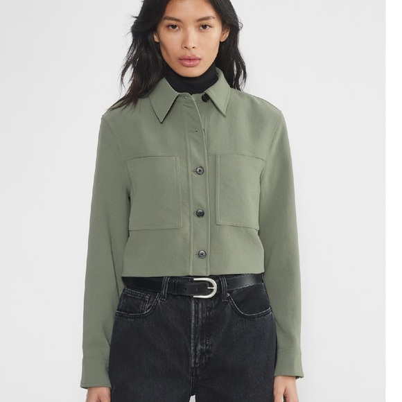 Aritzia Jackets & Blazers - ✨NWT Aritzia Little Cropped Jacket Crepette perfect for fall